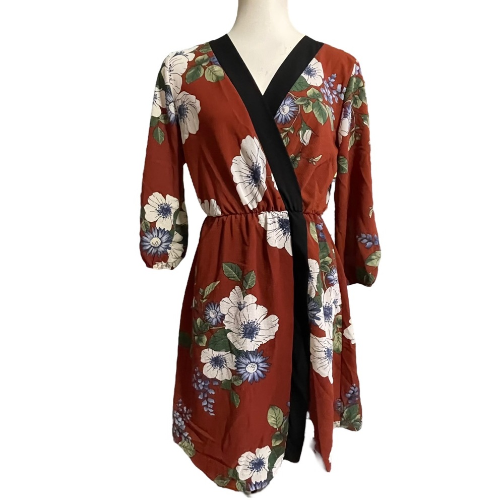 Scobe wrap dress size Medium